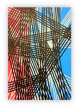  MARIO NIGRO (1917-1992) - Tavola N.9 - Dramma nello spazio: tensioni in libertà, 1955-1984