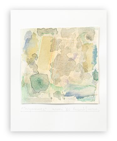 RICCARDO GUARNERI (1933) - "Trasparenze", anni 80