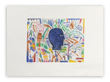 MIMMO PALADINO (1948) - Mozart, 2002