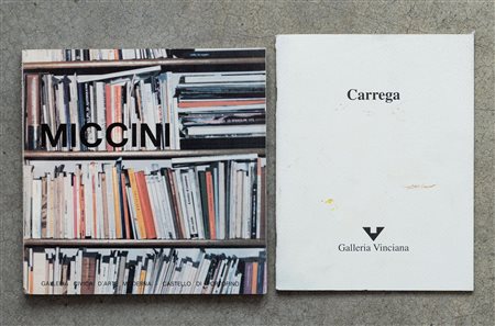 Lotto di due cataloghi