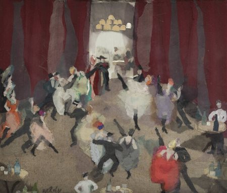 BELDY BELDY MAUGHAM<BR>Inghilterra 1874-1972<BR>"Sala da ballo"