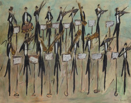 MINO ROSSO<BR>Castagnole (AT) 1904 - 1963 Torino<BR>"Orchestra"