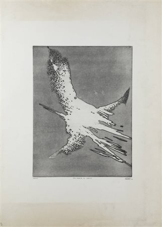 ETTORE SOBRERO<BR>Torino 1924-2014<BR>"Nell'orbita di Icarus" 1972