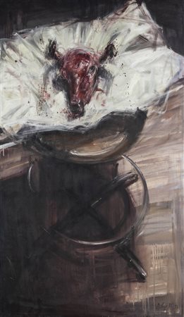 ALESSANDRO PAPETTI<BR>Milano 1958<BR>"Capretto" 1993