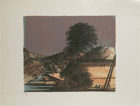 IVAN THEIMER<BR>Olomuc (Repubblica Ceca) 1944<BR>"Paesaggio" 1980