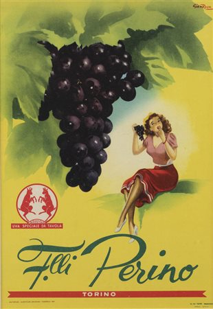 GIANROSA (Giovanni Giovannini Rosa)<BR>Bagnara di Romagna (RA) 1906 - 1963<BR>"F.lli Perino" 1951