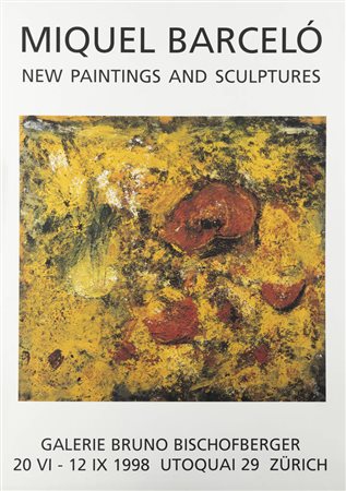 MANIFESTO<BR>"Miquel Barcelò. New Paintings and Sculptures"