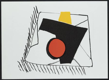 ALEXANDER CALDER<BR>Lawton (USA) 1898 - 1976 New York (USA)<BR>"Composition" 1976