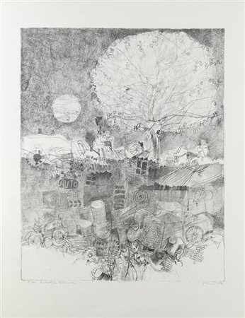 FERNANDO EANDI<BR>Torino 1926 - 2018<BR>"Archeologia torinese" 1974