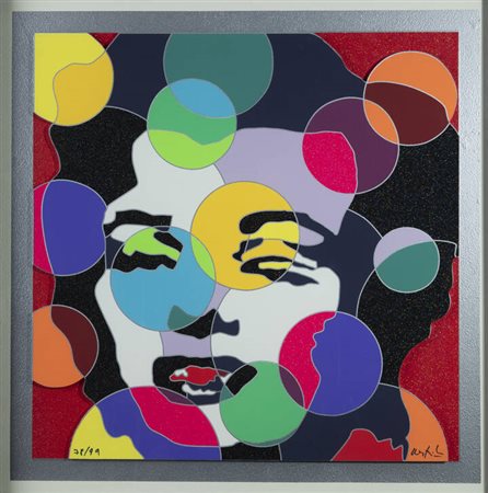 UGO NESPOLO<BR>Mosso Santa Maria (VC) 1941<BR>"Marilyn tra le bolle"