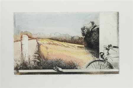 SERGIO SACCOMANDI<BR>Torino 1946<BR>"La strada"