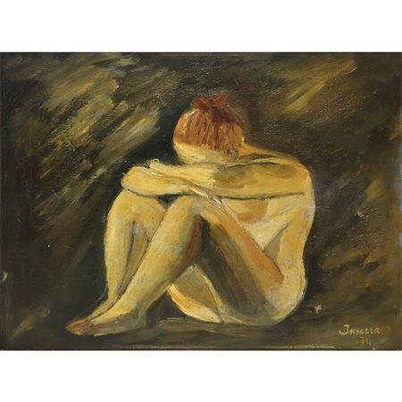 Lorenzo Inserra - Nudo di donna, 1974