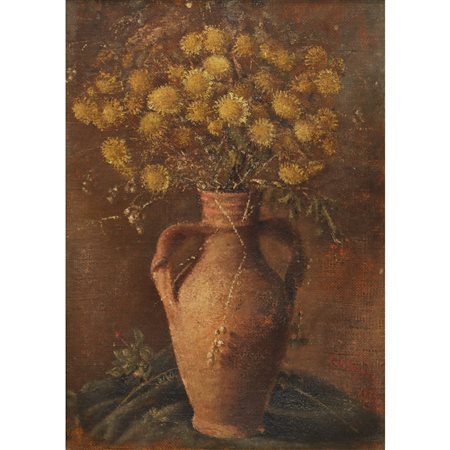 Natura morta con vaso con fiori, 1933
