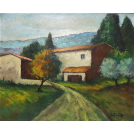 Giancarlo Fioretti (Firenze 1957)  - Case con alberi