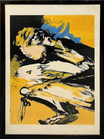 Remo Brindisi (Roma 1918-Lido di Spina  1996)  - Prova d'autore, 20th century