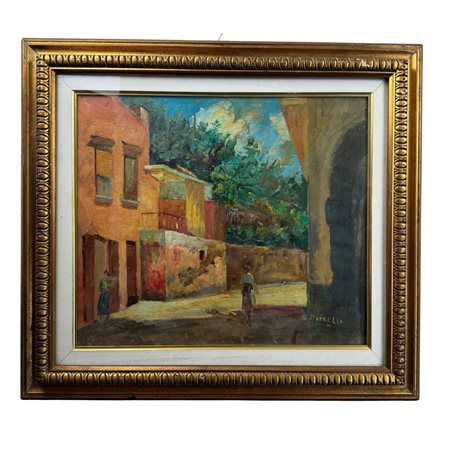 Paesaggio di campagna (luogo imprecisato) - S.Morsello