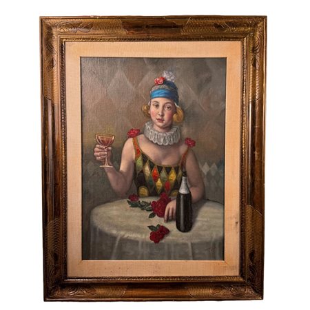 Donna con calice - E. Paris