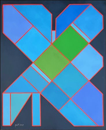 PERILLI ACHILLE Roma 1927 - Orvieto 2021 "Il tetro allegro"