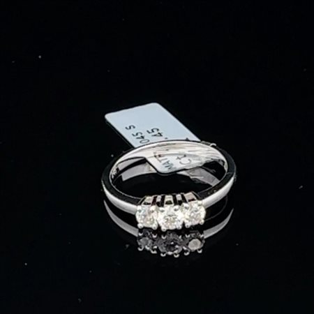 TRILOGY IN ORO BIANCO 0.46 CT - Matrisl045
