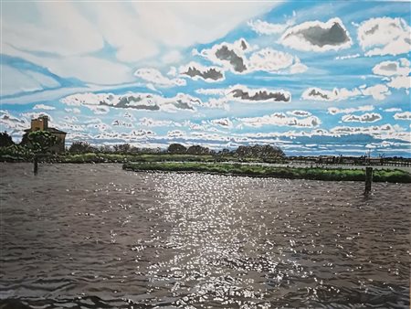 Mario Bonazza, Valle all’imbrunire