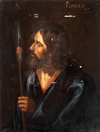 Bartolomeo Mendozzi (ambito di) (Leonessa 1600 ca.-Leonessa 1644) San Tommaso...