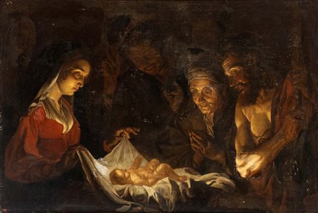 Matthias Stom (Stomer) (attribuito a) (Amersfoort ? 1600 ca.-Sicilia post...