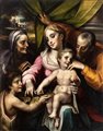 Artista fiammingo attivo in Italia, ultimo quarto del XVI secolo
()
 Sacra Famiglia con Sant'Anna e San Giovannino