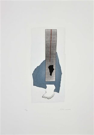 SANTOMASO GIUSEPPE Venezia 1907 - 1990 senza titolo 1986 acquaforte...