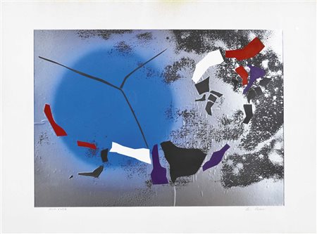 BACCI EDMONDO Venezia 1913 - 1978 Avvenimento litografia es. p.d.a. 70x90...