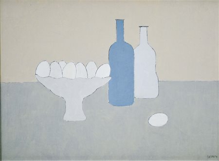 CARRER GUIDO Venezia 1902 - 1984 Natura morta olio su tela 40x58 firma in...