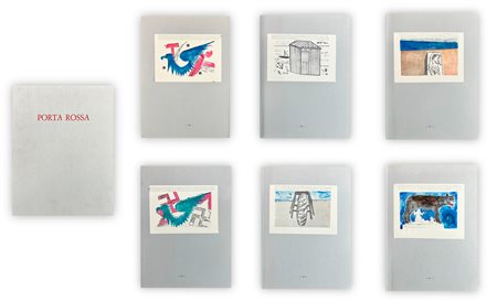FRANCO ANGELI (1935-1988) - Porta rosssa, 1986