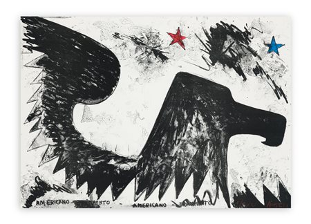 FRANCO ANGELI (1935-1988) - Frammento Americano