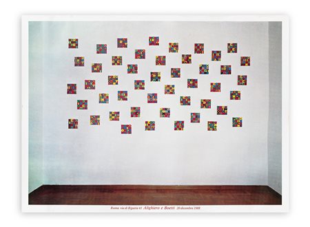 ALIGHIERO BOETTI - Alighiero e Boetti, 1988