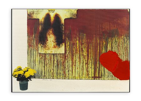 HERMANN NITSCH (1938) - Übermalte bild-lithographien, 1991