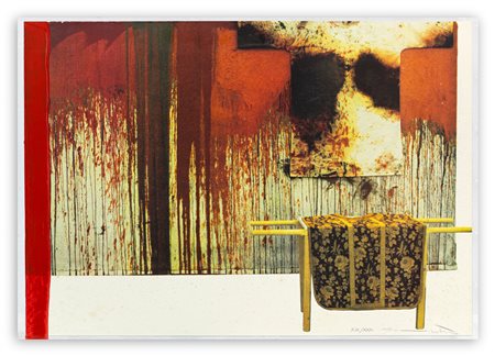 HERMANN NITSCH (1938) - Übermalte bild-lithographien, 1991
