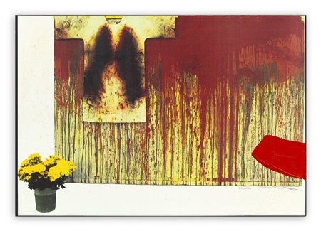 HERMANN NITSCH (1938) - Übermalte bild-lithographien, 1991