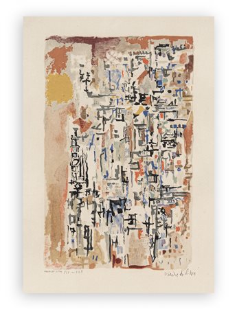 MARIA ELENA VIEIRA DA SILVA (1908-1992) - Senza Titolo, 1960