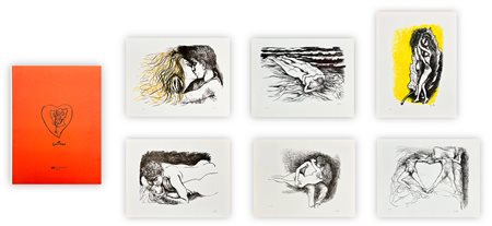 RENATO GUTTUSO (1911-1987) - L'amore, 1970