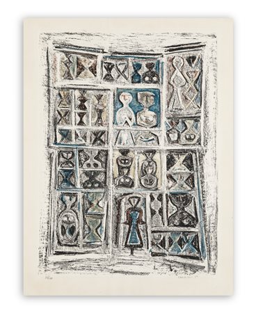 MASSIMO CAMPIGLI (1895-1971) - La cattedrale, 1959