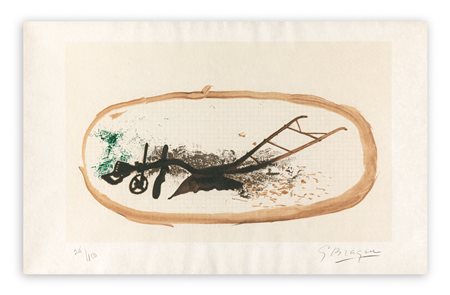 GEORGES BRAQUE (1882-1963) - La charrue, 1960