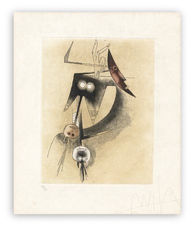 WIFREDO LAM (1902-1982) - Senza Titolo