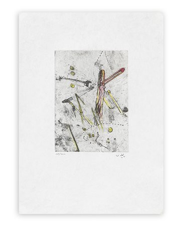 SEBASTIAN MATTA (1911-2002) - Droites libérées (Planche 3), 1971