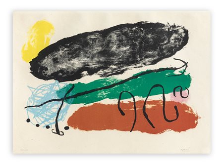 JOAN MIRÓ (1893-1983) - L'Astre Patagon, 1960