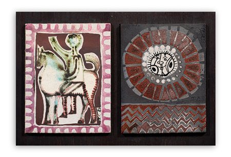 ROGER CAPRON (1922-2006) - Lotto unico composto da 2 opere