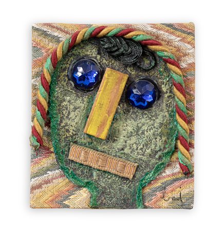 ENRICO BAJ (1924-2003) - Ritrattino, 1999