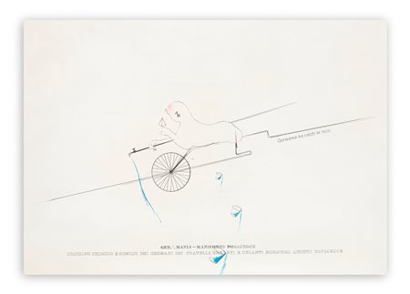 VETTOR PISANI (1934-2011) - Germania - manicomio Rosacroce, 1992