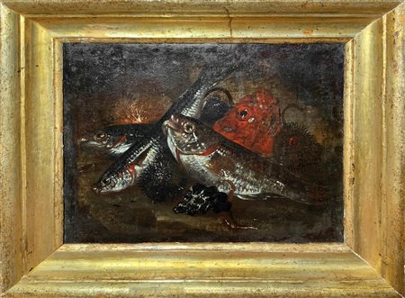 Elena Recco (Napoli 1654-Madrid 1715)  - Natura morta di pesci, 17° secolo