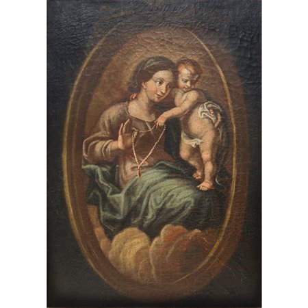 Madonna della collana con Bambino, fine 17° secolo