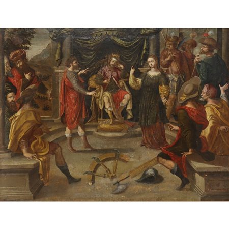 Martirio di Santa Caterina d'Alessandria, Painter of the fine 18th/19° secolo