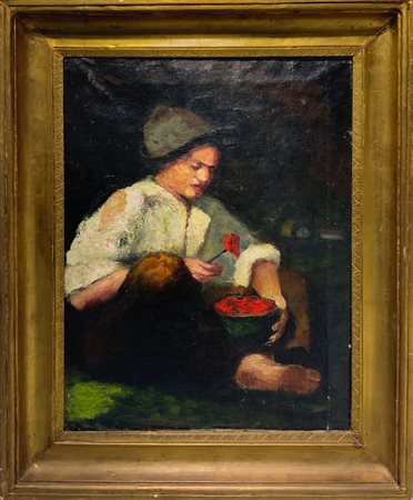 Contadino che mangia, Painter of the primi 20° secolo